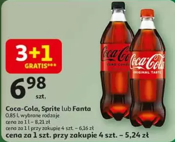 Coca Cola - Coca-Cola, Sprite lub Fanta