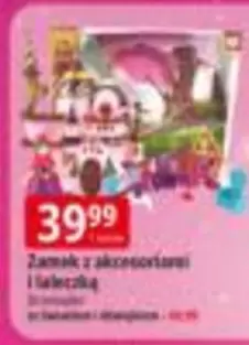 Zamek z akcesoriami i laleczką