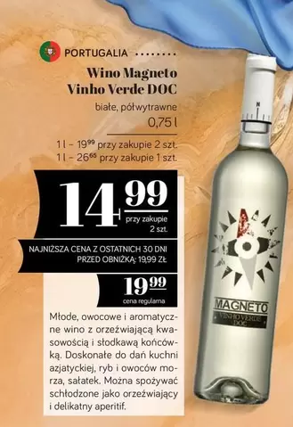 Doc - Wino Magneto Vinho Verde DOC