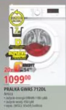 Amica - PRALKA GWAS 712DL