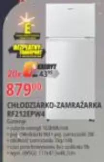 CHŁODZIARKO-ZAMRAŻARKA RF212EPW4