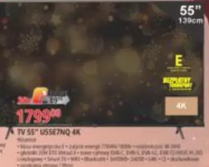 TV 55" USSE7NQ 4K