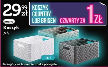 Koszyk COUNTRY LUB BRISEN