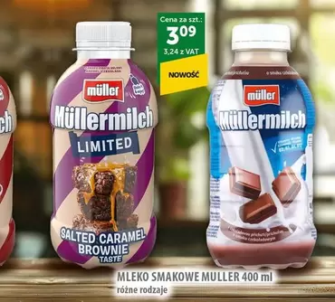 Brownie - MLEKO SMAKOWE MULLER 400 ml