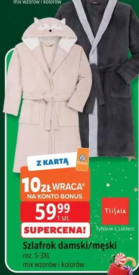 Mix - Szlafrok damski/męski