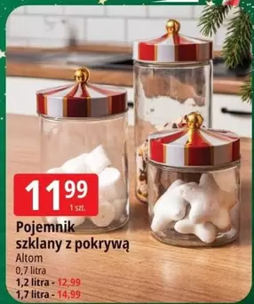 Pojemnik szklany z pokrywą