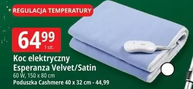 Koc elektryczny Esperanza Velvet/Satin