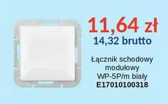 łącznik schodowy modułowy WP-5P/m biały E17010100318