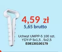 Uchwyt UMPP-5 100 szt. YDY-P 5x1,5 , 5x2,5 E08130100179
