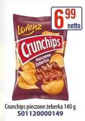 Crunchips pieczone żeberka 140 g