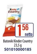Batonik Kinder Country