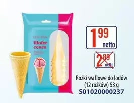 Rożki waflowe do lodów