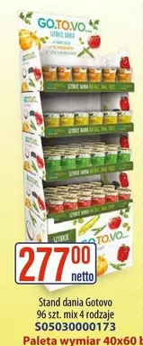 No - Stand dania Gotovo