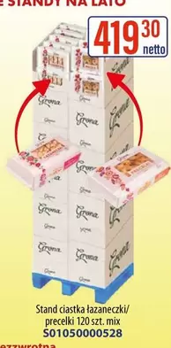 Mix - ciastka łazaneczki/precelki 120 szt. mix S010500000528