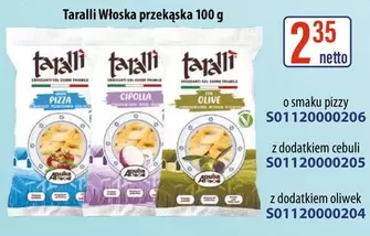 Taralli Włoska przekąska