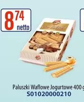 Paluszki Waflowe Jogurtowe 400 g