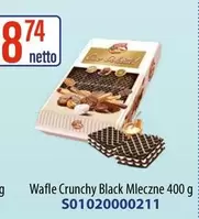 Black - Wafle Crunchy  Mleczne 400 g