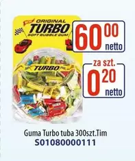 Bubble - Turbo tuba 300szt.Tim S01080000111