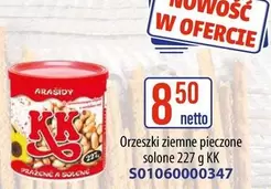 Orzeszki ziemne pieczone solone 227 g