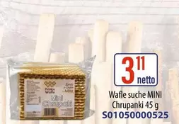 Mini - Wafle suche MINI Chrupanki 45 g