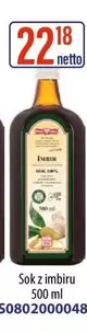 Sok z imbiru