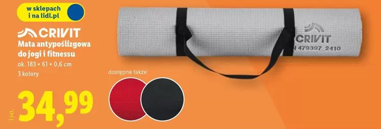 Mata - antypoślizgowa do jogi i fitnessu