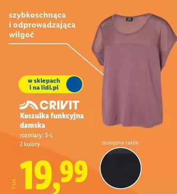 Koszulka funkcyjna damska