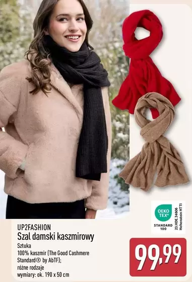 Ok - Szal damski kaszmirowy