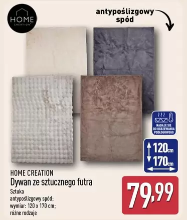 Dywan ze sztucznego futra