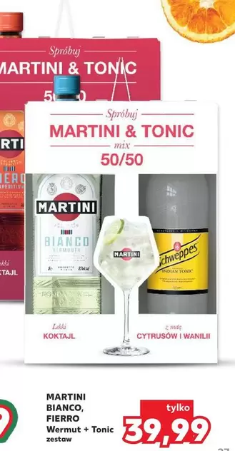 Martini - BIANCO, FIERRO Wermut + Tonic