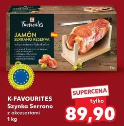 Szynka Serrano z akcesoriami