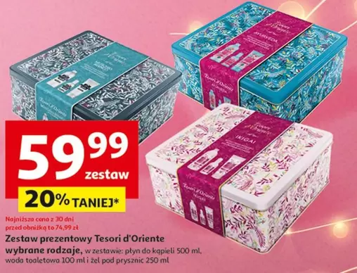 Zestaw prezentowy Tesori d'Oriente