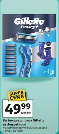 Zestaw prezentowy Gillette ze skarpetkami