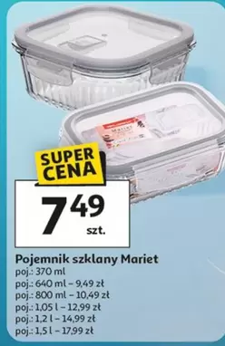 Pojemnik szklany Mariet