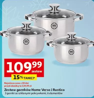 Zestaw garnków Home Verso i Rustico