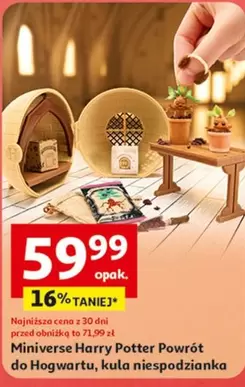 Harry Potter - Miniverse  Powrót do Hogwartu, kula niespodzianka