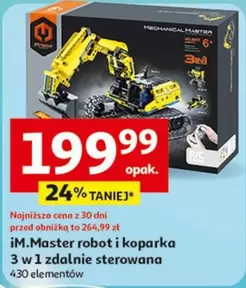 robot i koparka 3 w 1 zdalnie sterowana