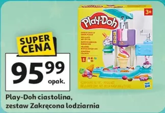 De - ciastolina, zestaw Zakręcona lodziarnia