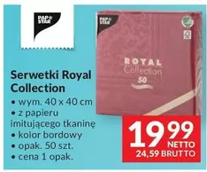 Pap - Serwetki Royal Collection