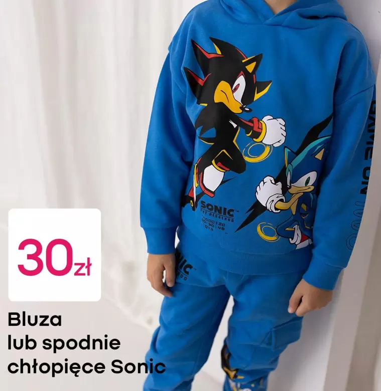 Sonic - Bluza lub spodnie chłopięce