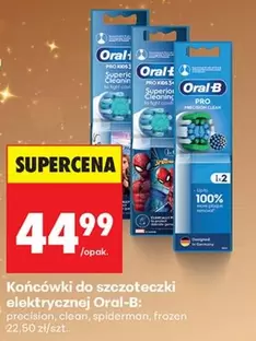 Spiderman - Końcówki do szczoteczki elektrycznej