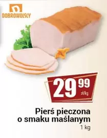 Pierś pieczona o smaku maślanym