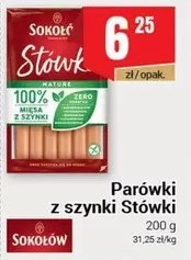Parówki z szynki Stówki