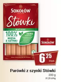 Parówki z szynki Stówki