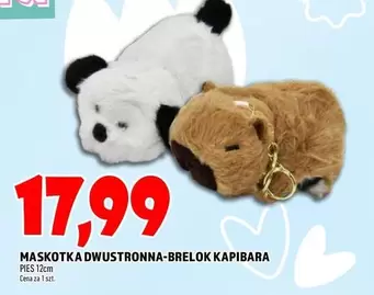 MASKOTKA DWUSTRONNA-BRELOK KAPIBARA