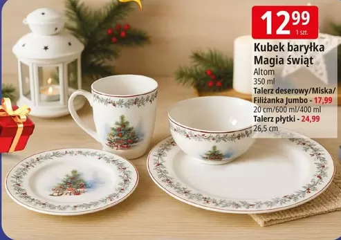 Kubek baryłka Magia świąt