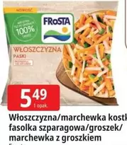 Włoszczyzna/marchewka kosth fasolka szparagowa/groszek/ marchewka z groszkiem