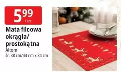 Mata - filcowa okrągła/prostokątna