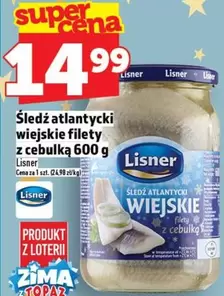 Śledź atlantycki wiejskie filety z cebulką