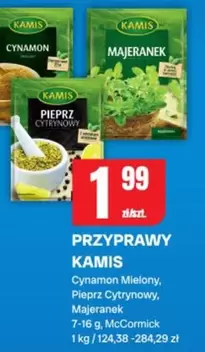 Cynamon Mielony, Pieprz Cytrynowy, Majeranek